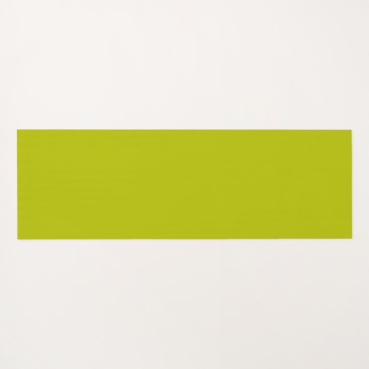 Minimalistische golflavendel groen geel met naam yogamat (Achterkant (horizontaal))