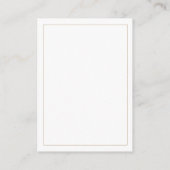 Minimalistische gouden boeken voor Baby Kaart (Achterkant)