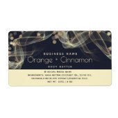 Minimalistische gouden bokeh Vakantie moderne Body Etiket (Voorkant)