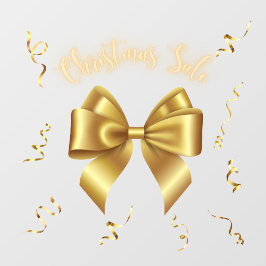 Minimalistische gouden boog raamsticker