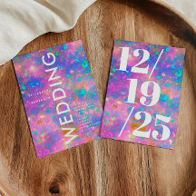 Minimalistische Gouden en Opalen Vet Roze Chic Bru