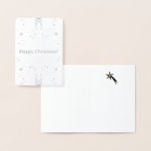 Minimalistische gouden folie Kerst Kaarten (Display)