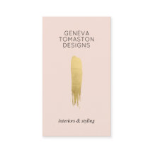 Minimalistische gouden penseelstreek designer Logo