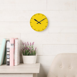 Minimalistische Gouden Perfect voor Elke Livin Ronde Klok