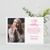 Minimalistische gouden verjaardagskaart kaart (Staand voorkant)