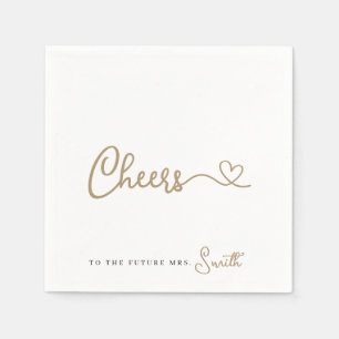 Minimalistische goudkoorts voor de Toekomstige Mrs Servet