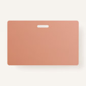 Minimalistische Gradient Make-up Artist Business Badge (Achterkant)