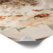 Minimalistische Gratitude Koppel Foto Liefde Poster (Hoek)