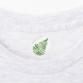 Minimalistische Green Fern bruiloft Labels (Aangebracht)