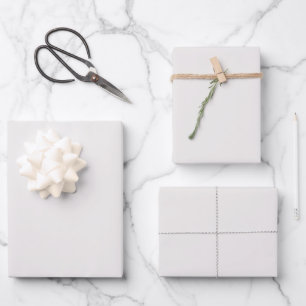 Minimalistische Griekse Villa gereserveerd wit Inpakpapier Vel