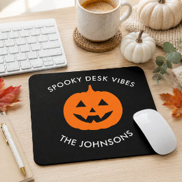 Minimalistische Griezeldesk – Persoonlijke Hallowe Muismat