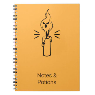 Minimalistische Griezelige Notities & Toverdranken Notitieboek