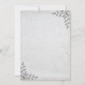 Minimalistische grijze bewegende aankondiging (Achterkant)