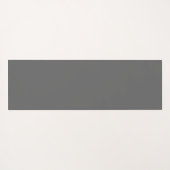 Minimalistische Grijze Yoga Mat (Achterkant (horizontaal))