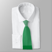 MINIMALISTISCHE GROEN GESTREEPTE MONOGRAM INITIALE STROPDAS (Gebonden)