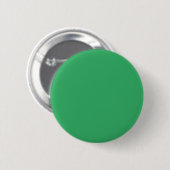 Minimalistische groene aangepaste geschenkknop ronde button 5,7 cm (Voorkant /achterkant)