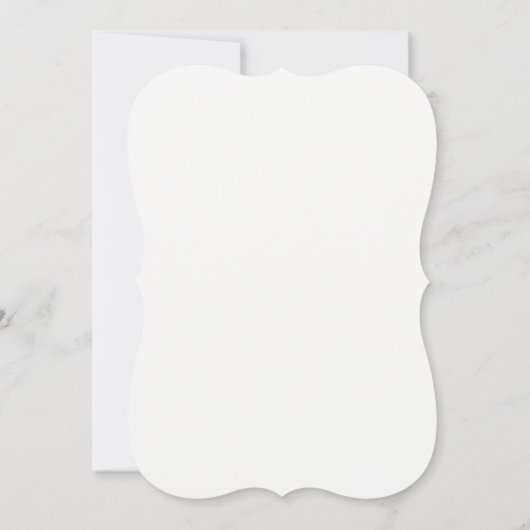 Minimalistische groene bladeren op White Christeni Kaart (Achterkant)