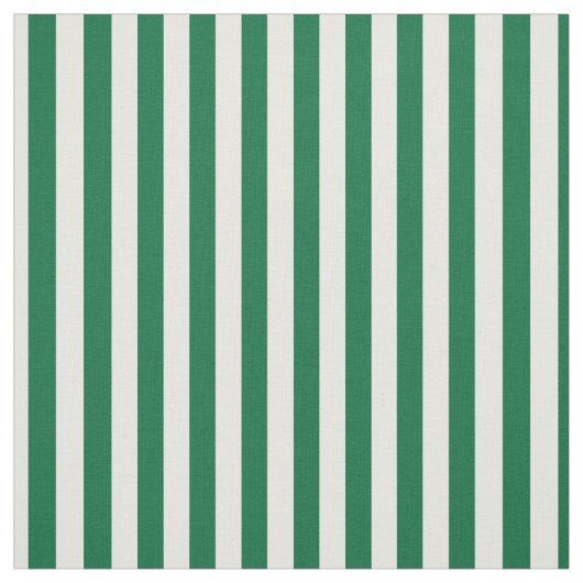 Minimalistische groene en witte strepen stof (Swatch)