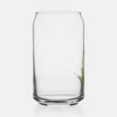 Minimalistische groene varen botanische illustrati blikvorm glas (Rechts)