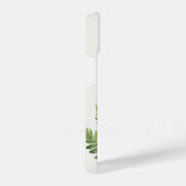 Minimalistische groene varen botanische illustrati iPhone hoesje (Rechterkant)