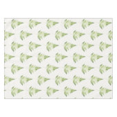 Minimalistische groene varen botanische illustrati tafelkleed (Voorkant (Horizontaal))