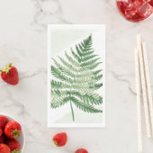 Minimalistische groene varen servet (Insitu)