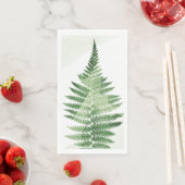 Minimalistische groene varen servet (Insitu)