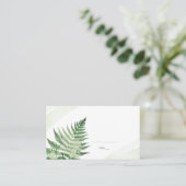 Minimalistische Groene Varens  Plaatskaartje (Staand voorkant)