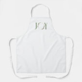 Minimalistische groene Waterverf krans Joy Christm Schort (Voorkant)