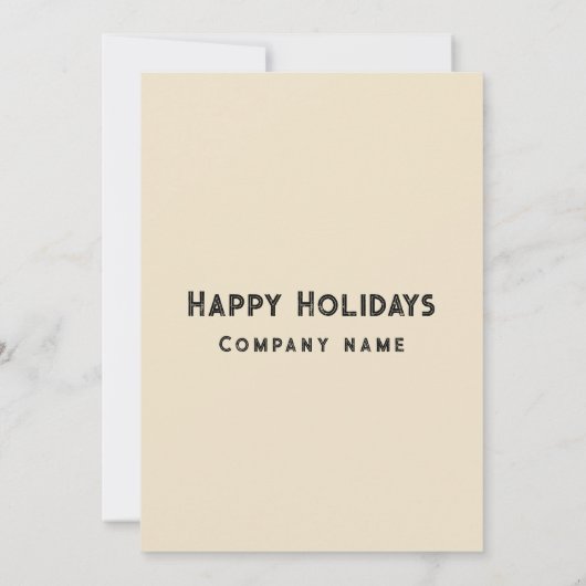 Minimalistische grundge cocktail party corporate kaart (Achterkant)