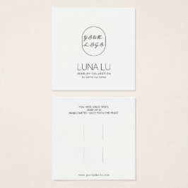 Minimalistische haarklemmen voor Accessoires Vierkante Visitekaartjes