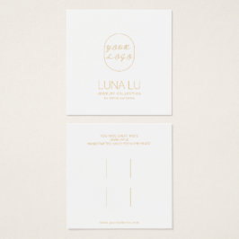 Minimalistische haarklemmen voor Accessoires Vierkante Visitekaartjes