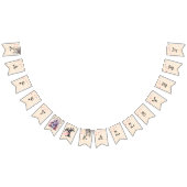 Minimalistische halloween schattig geel roze vlaggetjes (Alle)