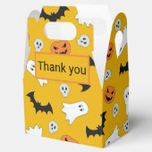 Minimalistische Halloween vakantie Bedankdoosjes (Geopend)