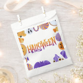 Minimalistische Halloween vakantie Bedankzakje (Geknipt)