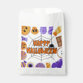 Minimalistische Halloween vakantie Bedankzakje (Voorkant)