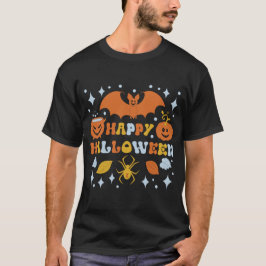 Minimalistische Halloween vakantie T-shirt