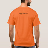 Minimalistische Halloween vleermuizen T-shirt (Achterkant)