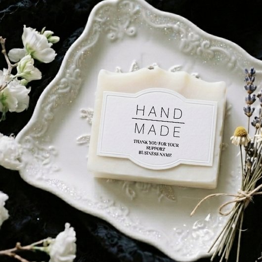 Minimalistische Handgemaakte Steun Stempel TMF26