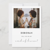 Minimalistische handgeschreven kaart van het Honde (Voorkant)