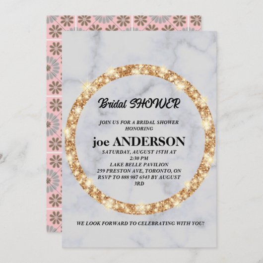 Minimalistische handgeschreven script zwarte bruid kaart (Voorkant / Achterkant)