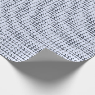 Minimalistische handgetekende naadloze patroongraf cadeaupapier