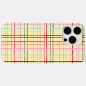 Minimalistische handgetekende wiebelige raster che Case-Mate iPhone case (Achterkant (horizontaal))