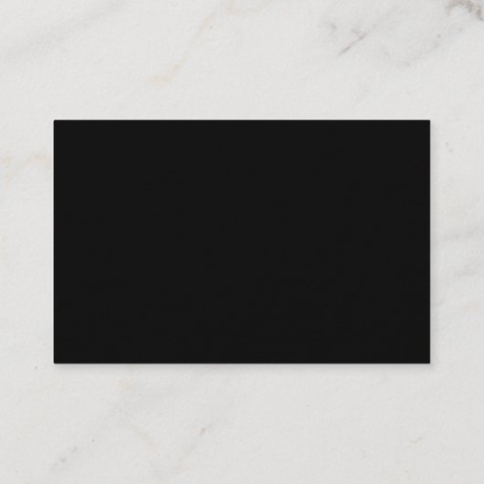 Minimalistische handmatige Sjabloon voor handscrip Visitekaartje (Achterkant)