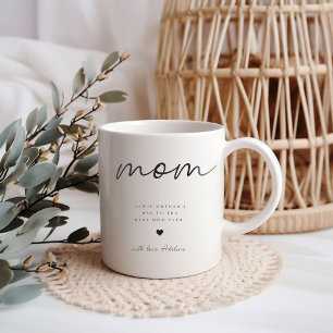 Minimalistische Happy Moederdag-Mok Koffiemok
