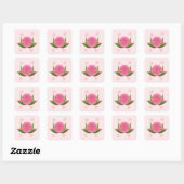 Minimalistische Happy Muslimah Sticker (Vel)