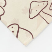 Minimalistische herfst oogst krabbel fleece deken (Hoek)