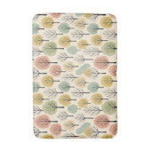 Minimalistische Herfst Tree Pattern Pastel Herfstb Badmat (Voorkant Verticaal)