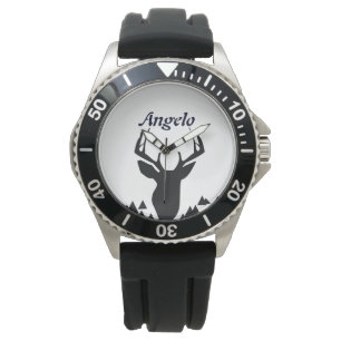 Minimalistische Herten Jacht Horloge voor Mannen