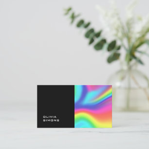 Minimalistische holografische Visitekaartjes